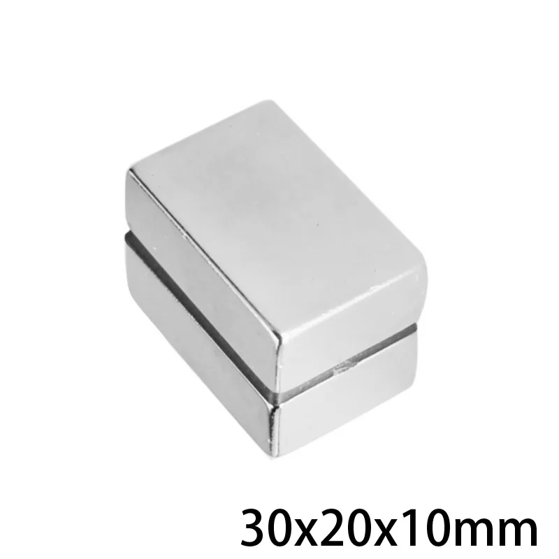 1/2/3/5/10 шт 30x20x10 Сильный квадрат Неодимовый Магнит 30*20*10 мощный магнит NdFeB мм