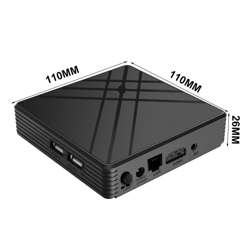 

for Android 9.0 TV Box 4GB RAM 32GB ROM Smart TV Set Top Box Amlogic S905 Mx+S QPro 4K Home Audio Video Part