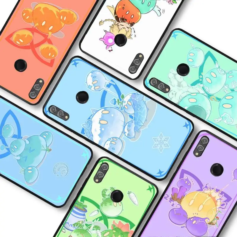 

Genshin Impact Slime Funny Phone Case For Huawei honor10Lite 10i 20 8x 10 Funda for Honor9lite 9xpro Back Coque