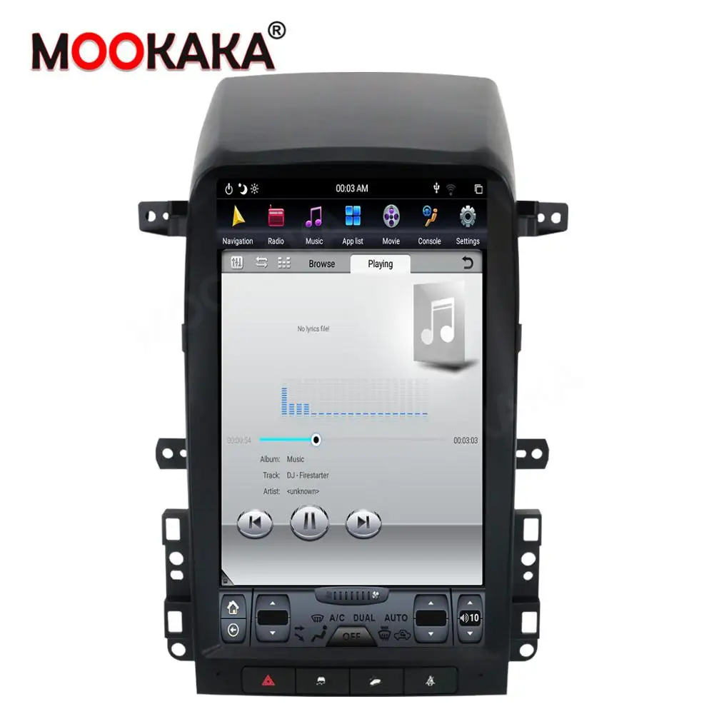 Мультимедийный плеер PX6 в стиле Tesla Android 9 0 GPS навигация для Chevrolet Captiva 2007 2012