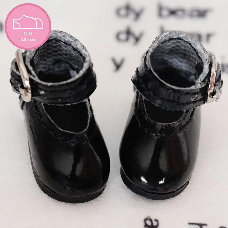 

BJD Doll shoes suitable for 1-8 size doll fashion black princess shoes doll accessories