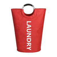laundry basket waterproof dirty clothes basket laundry bag with padded handle folding laundry bucket bathroom vertical storage