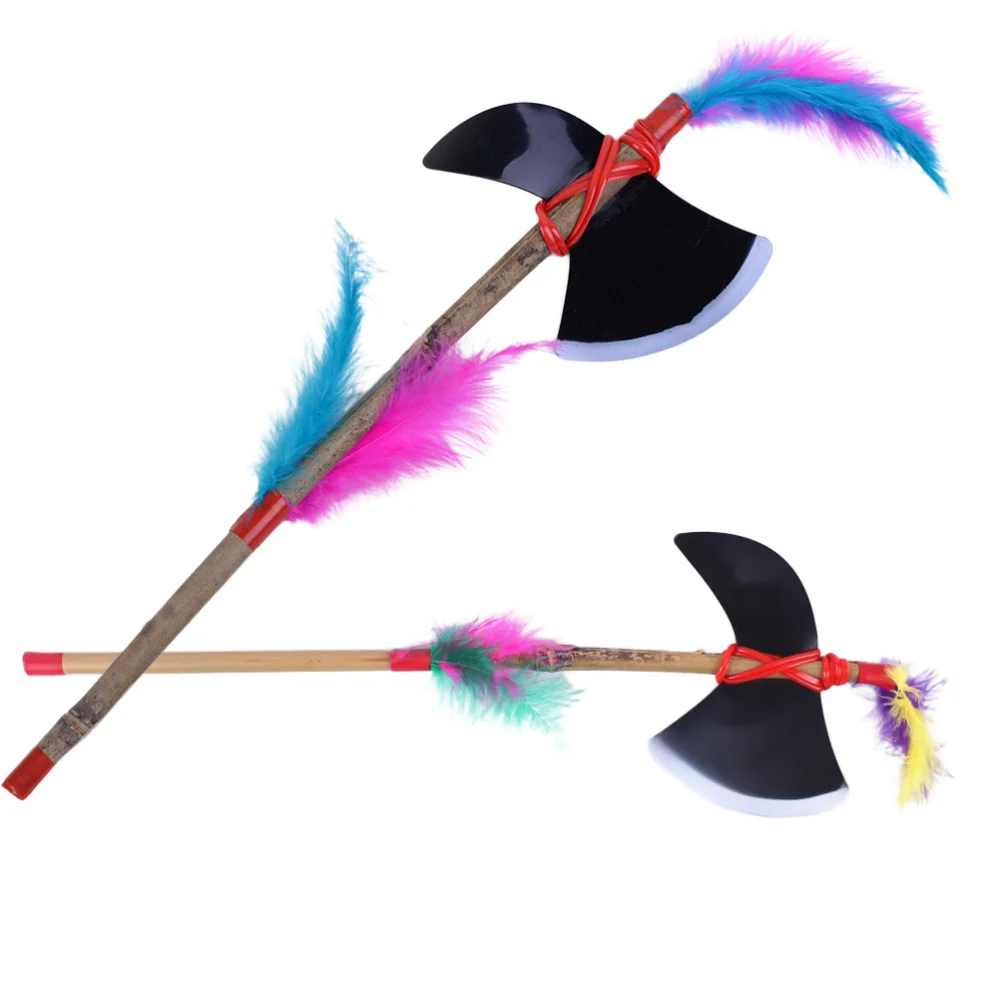 

1pcs and Bamboo Indian for Costume Accessory Kids (Random Color of Feather)