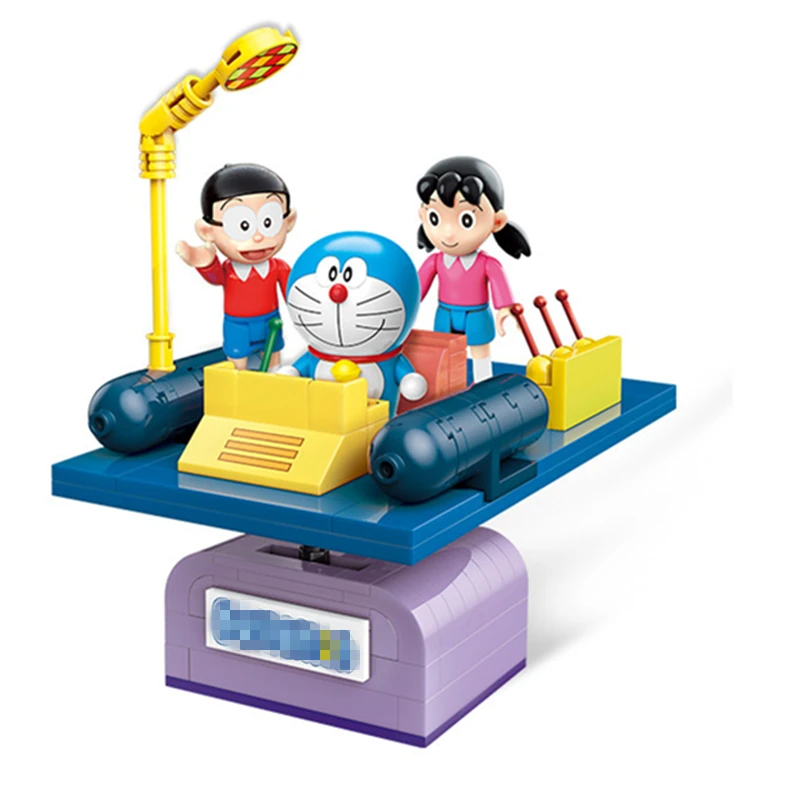 Высоко Восстановленный Doraemon Nobita Nobis's Room сборка времени машина модель