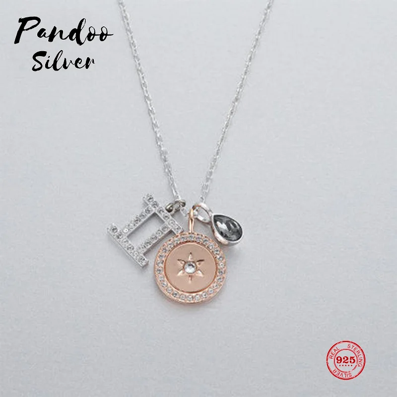 Модный шарм из стерлингового серебра 925 пробы оригинал 1:1 копия двенадцать