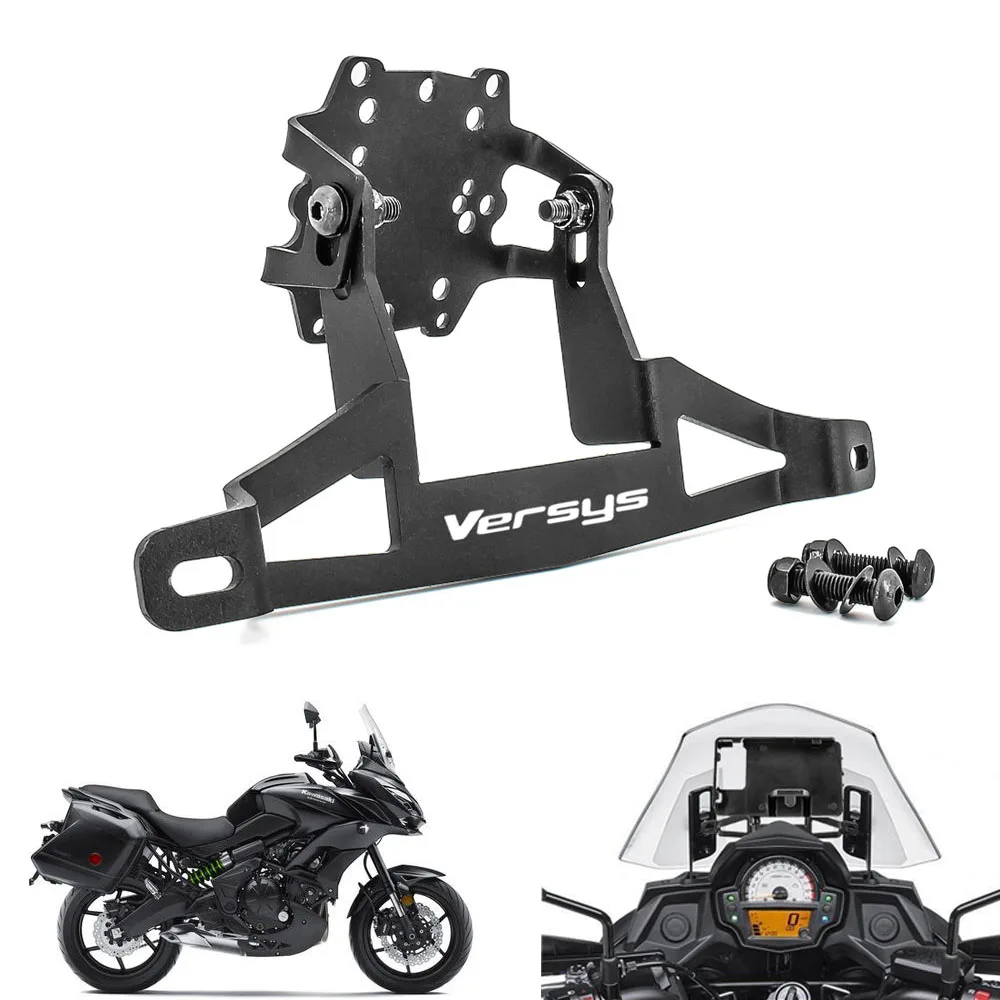 

Аксессуары для мотоциклов, кронштейн для GPS навигации, держатель для Kawasaki Versys 650 Versys 1000 Versys650 MY 2015 2016 2017