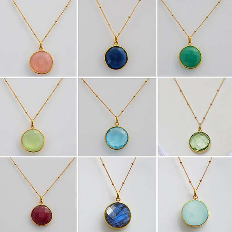 Модное акриловое ожерелье женское с кулоном на шею очаровательное колье