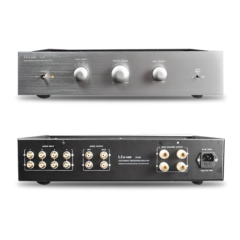 Douk Аудио Электронная трубка кроссовер усилитель Audiophile для малого размера Открытый дефлектор динамик