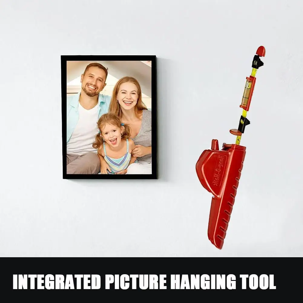 

Hang-o-matic All-in-one Picture Hanging Tool Multifunctional Photo Tool Decor Picture Suspension Tool Hanging Home M2W2