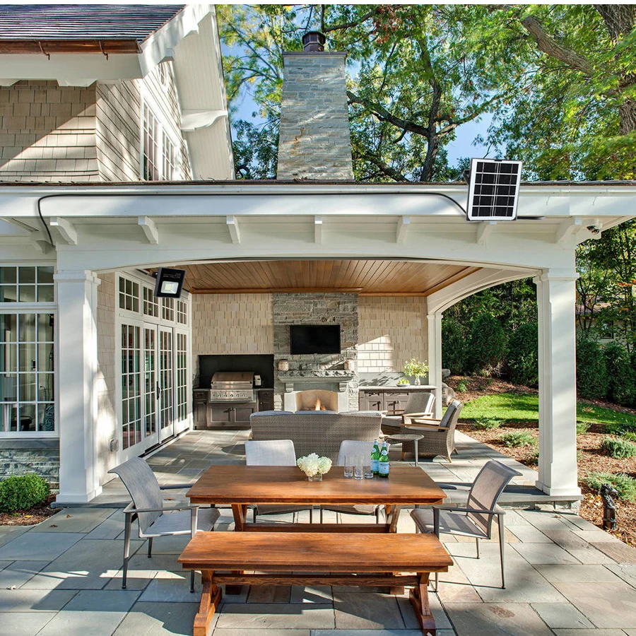 Солнечный темно Сенсор солнечный светильник лампа свет Прожектор Настенные