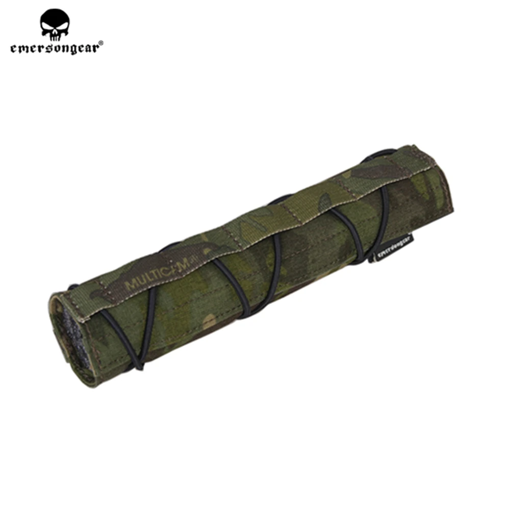 MCTP Emerson gear Emerson 22 см подавитель глушителя Mirage Cover Shield Sleeve глушитель чехол для страйкбола - Цвет: MCTP