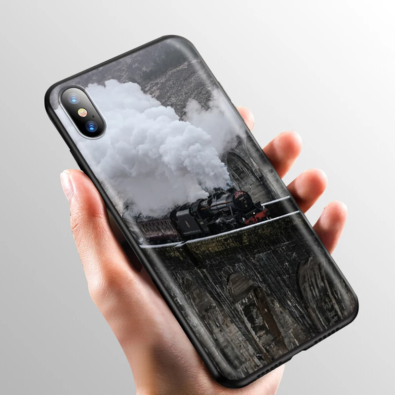 Винтажный силиконовый мягкий чехол YIMAOC для iPhone 12 Mini 11 Pro XS Max XR X 8 7 6 6S Plus 5 |