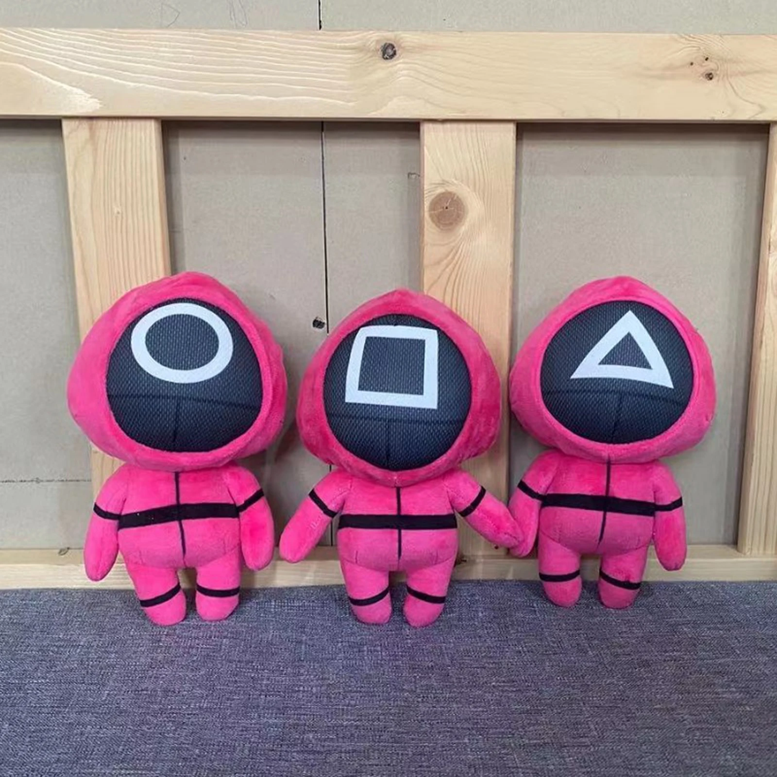 

Korean Drama Squid Doll Symbol Printing Plush Doll Halloween Party Gift