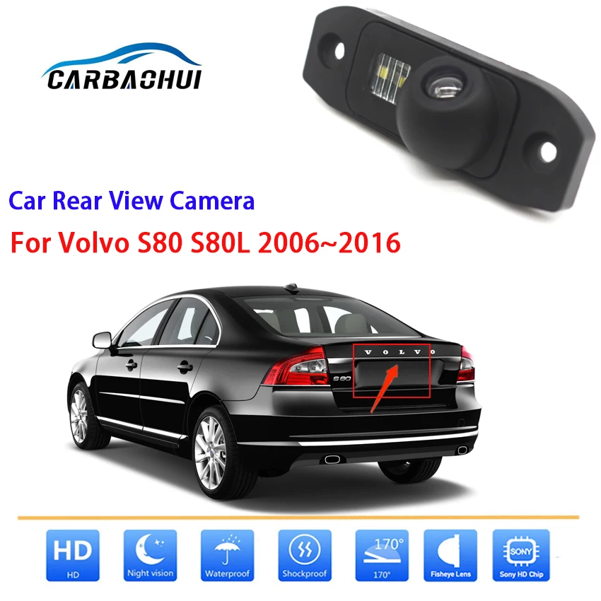 

Для Volvo S80 S80L 2006 2007 2008 2009 2010 2011 2012 2013 2014 2016 CCD Full HD функция ночного видения
