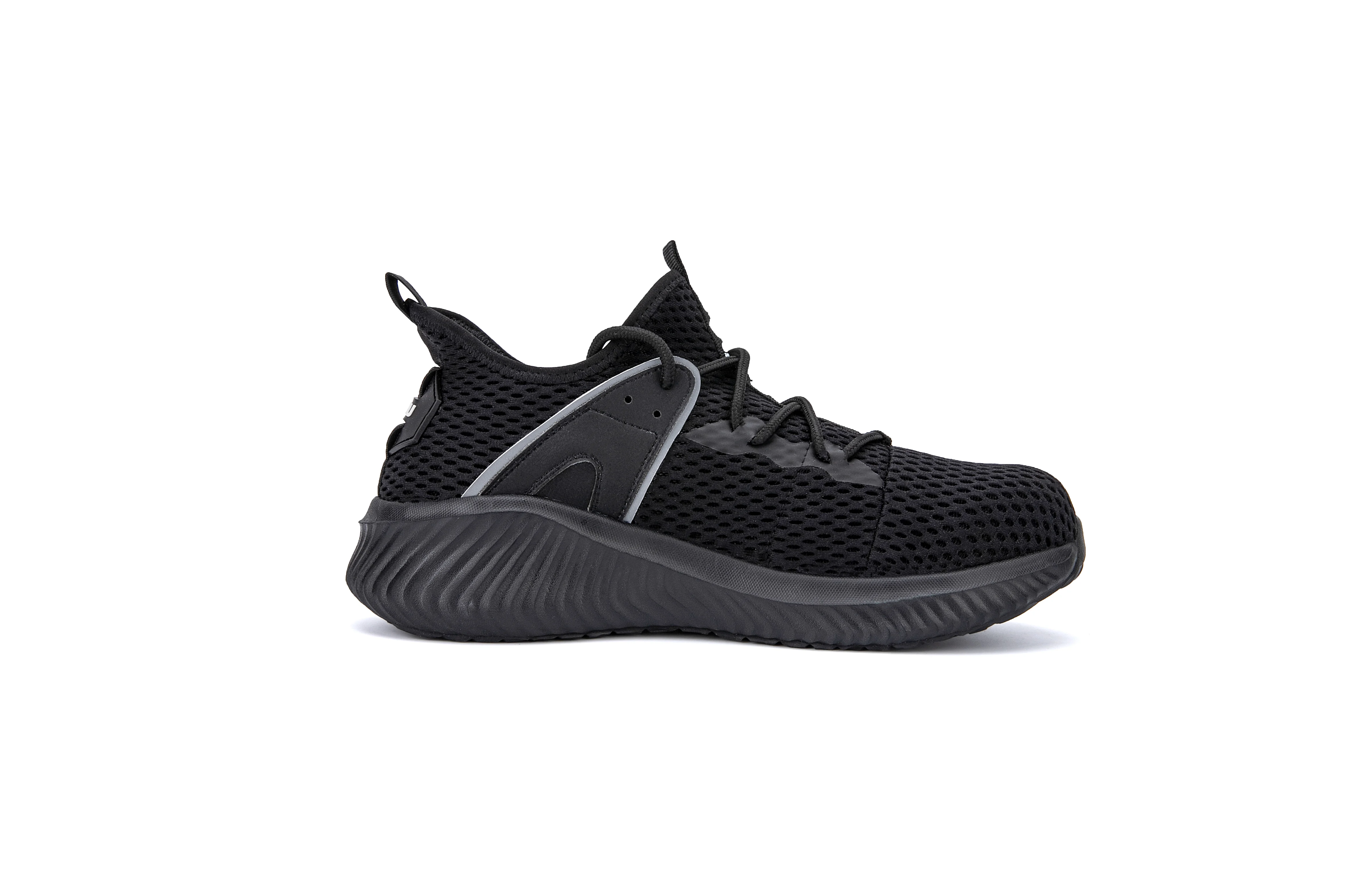 

Outdoor Summer Men's Breathable Steel Toe Sneaker Anti Smash Protective Safety Shoes Men Puncture Proof Low Work Shoes Boots