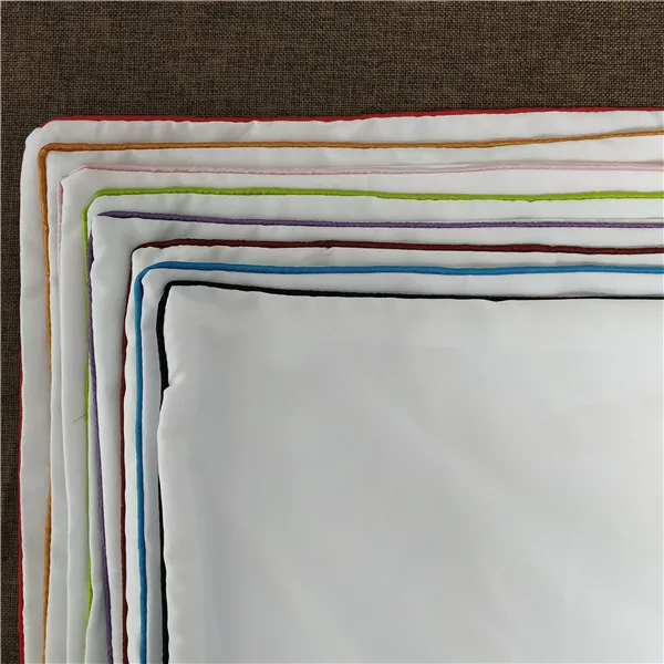 Mix Colors 8 шт./лот пустая сублимационная наволочка для сублимационной печати чернил DIY подарки термопечать Печать Передача - Цвет: Mix Colors