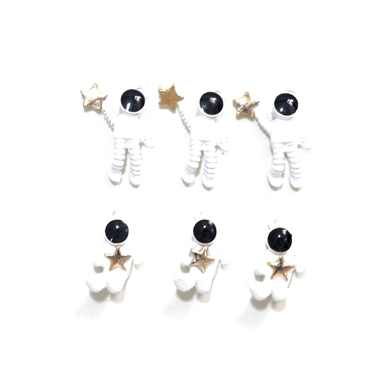 

10 шт. Модное Новое ожерелье для девочек астронавт сенсорная звезда кулон из сплава Темпераментная Женская бижутерия на день рождения подар...