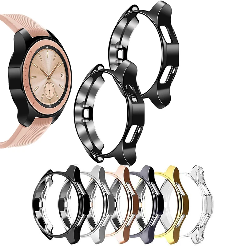Чехол для Samsung Galaxy Watch 46 мм 42 мягкий защитный бампер из ТПУ Gear S3 Frontier чехол |