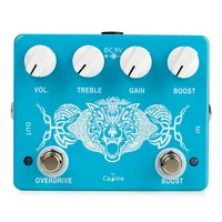 caline cp 79 overdrive effects pedal boost electric true bypass sound mixer tremolo loop box effector power supply tremolo