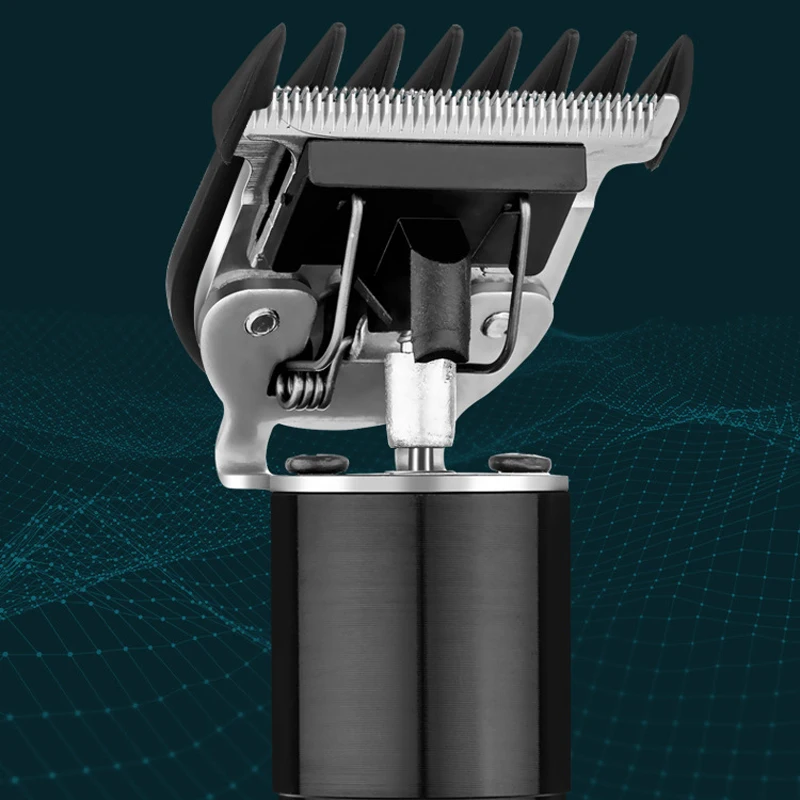 

Jx hair trimmer USB rechargeable hair clipper hair cutting machine oil head clipper white hair carving clipper hair cutter 8W