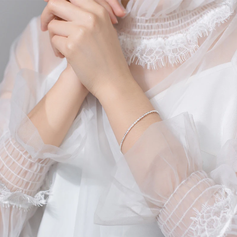 Colusiwei Новое поступление Аутентичные стерлингового серебра 925 Ослепительная