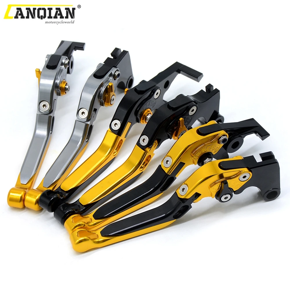 11 Мотоцикл Регулируемый складной выдвижной тормозной рычаг сцепления для SUZUKI