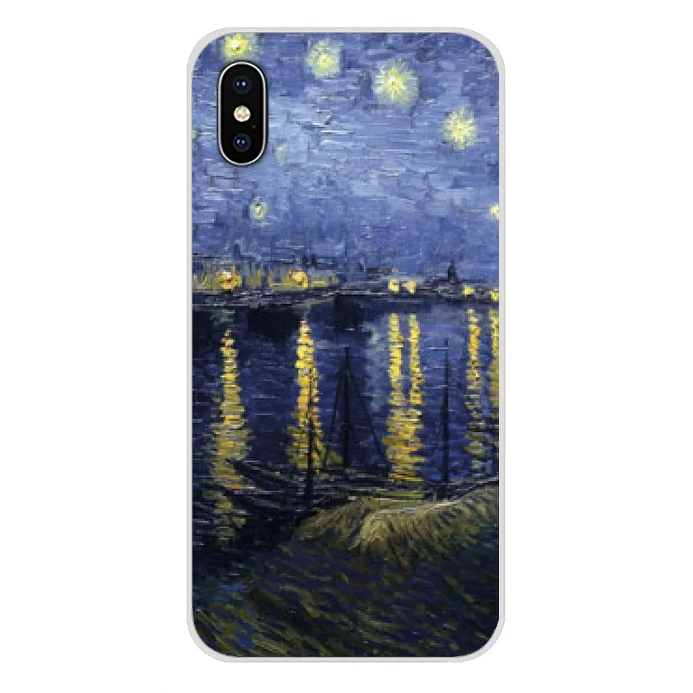 For HTC One U11 U12 X9 M7 M8 A9 M9 M10 E9 Plus Desire 630 530 626 628 816 820 830 Cell Phone Case Vincent Willem van Gogh Tardis | Мобильные
