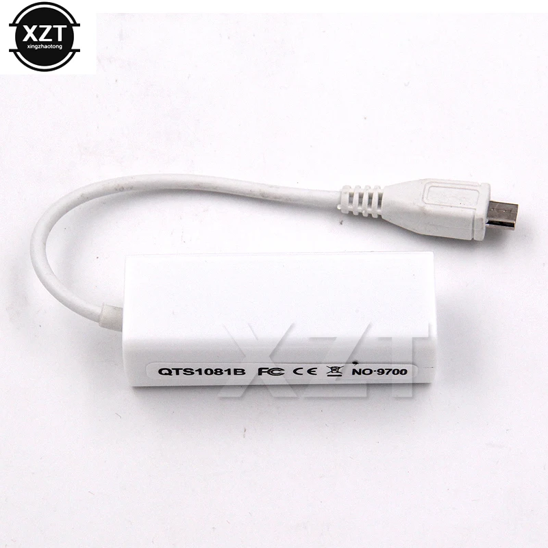 Новейший Micro USB 2 0 5 Pin к Ethernet 10/100 M RJ45 сетевой кабель Lan адаптер карта usb lan Карта
