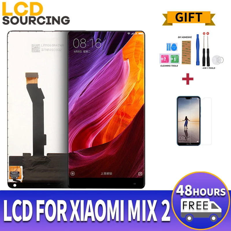 Новый ЖК-дисплей 5 99 дюйма для XIAOMI Mix 2 с сенсорным экраном и дигитайзером в сборе