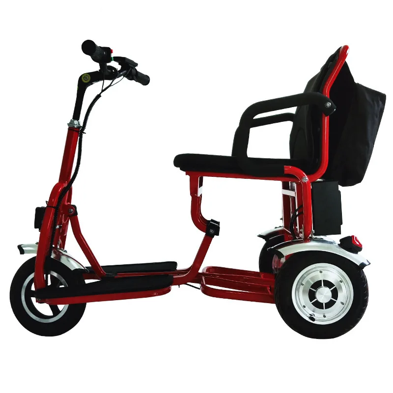 

Elderly leisure electric tricycle, adult disabled smart scooter, folding electric scooter