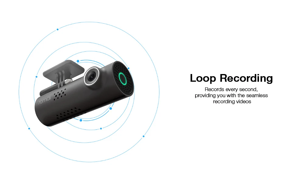 Xiaomi 70mai Dash Cam 1S беспроводной WiFi DVR с 130 градусов 1920X1080 P Full HD ночная версия g-сенсор