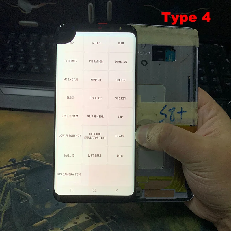 

Original LCD For Samsung Galaxy S8 plus G955FD G955F S8+ G955 Lcd Display With Touch Screen Digitizer only spot No burn