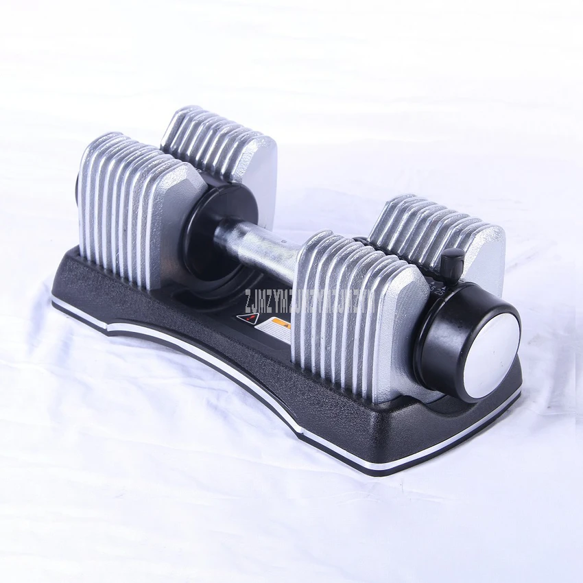 1 шт. 50 фунтов Регулируемая гантель Быстрый вес регулируемая для мужчин