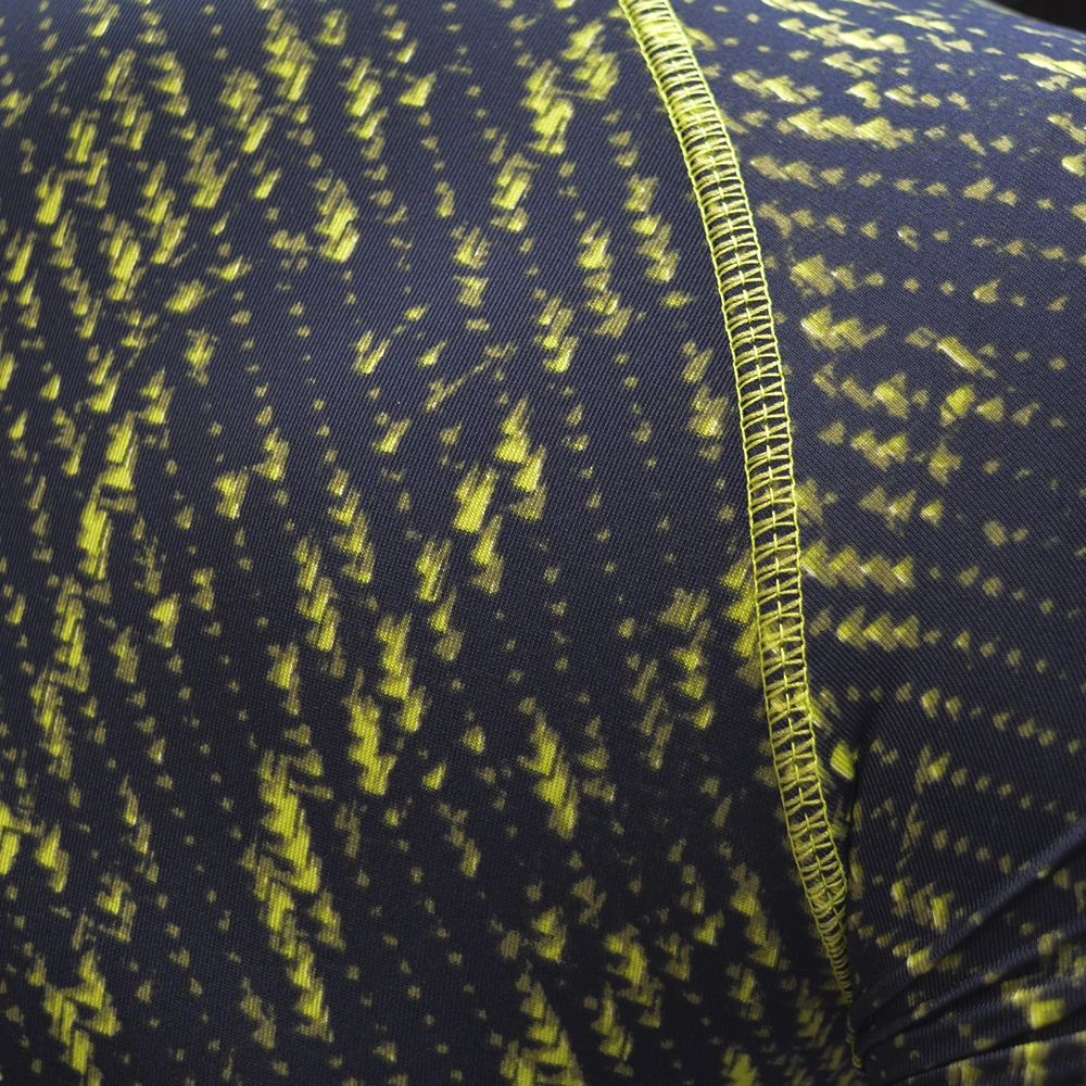 Рубашка для серфинга мужская с принтом короткий рукав сухая посадка топ UPF 50