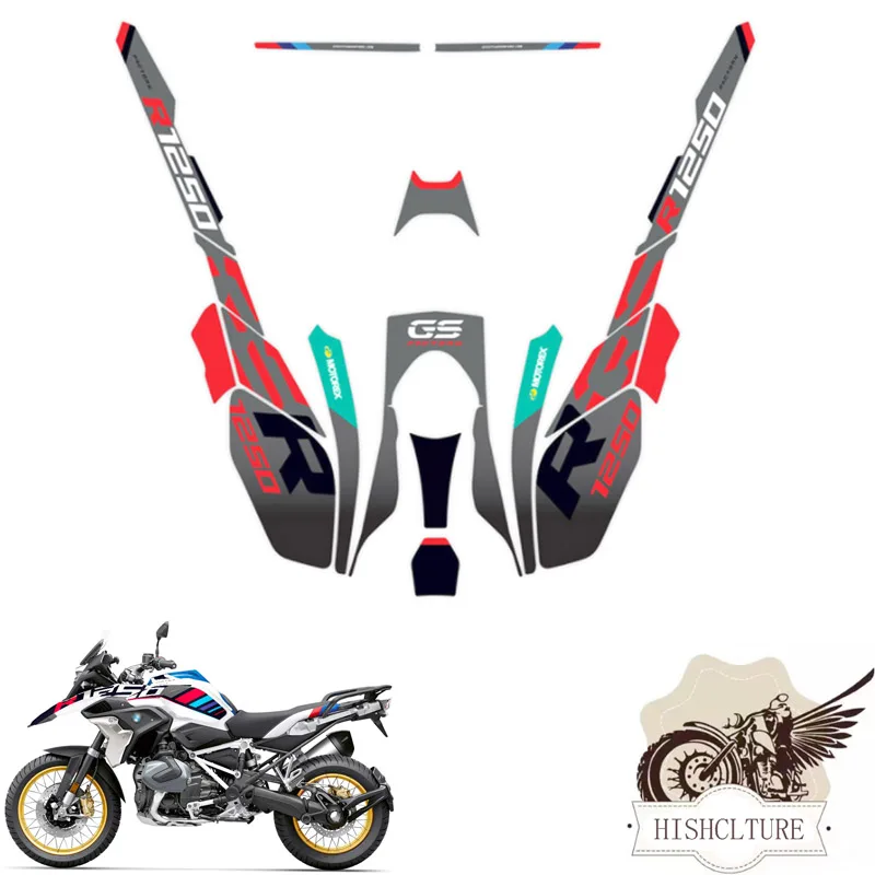 

For BMW R1250GS 2019 r1250gs Motorcycle stickers full body Sticker decorate protect Prevent scratches Decals kit