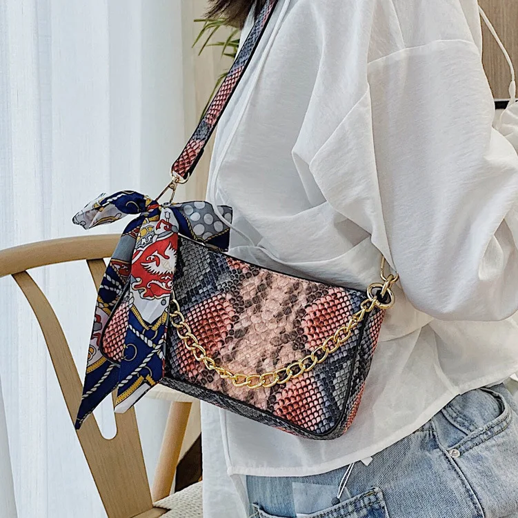 

France Non-mainstream Mahjong Bags Female 2020 New Style Fashion Armpit Package Chain Crossbody Bag Vintage Versatile WOMEN'S Ba