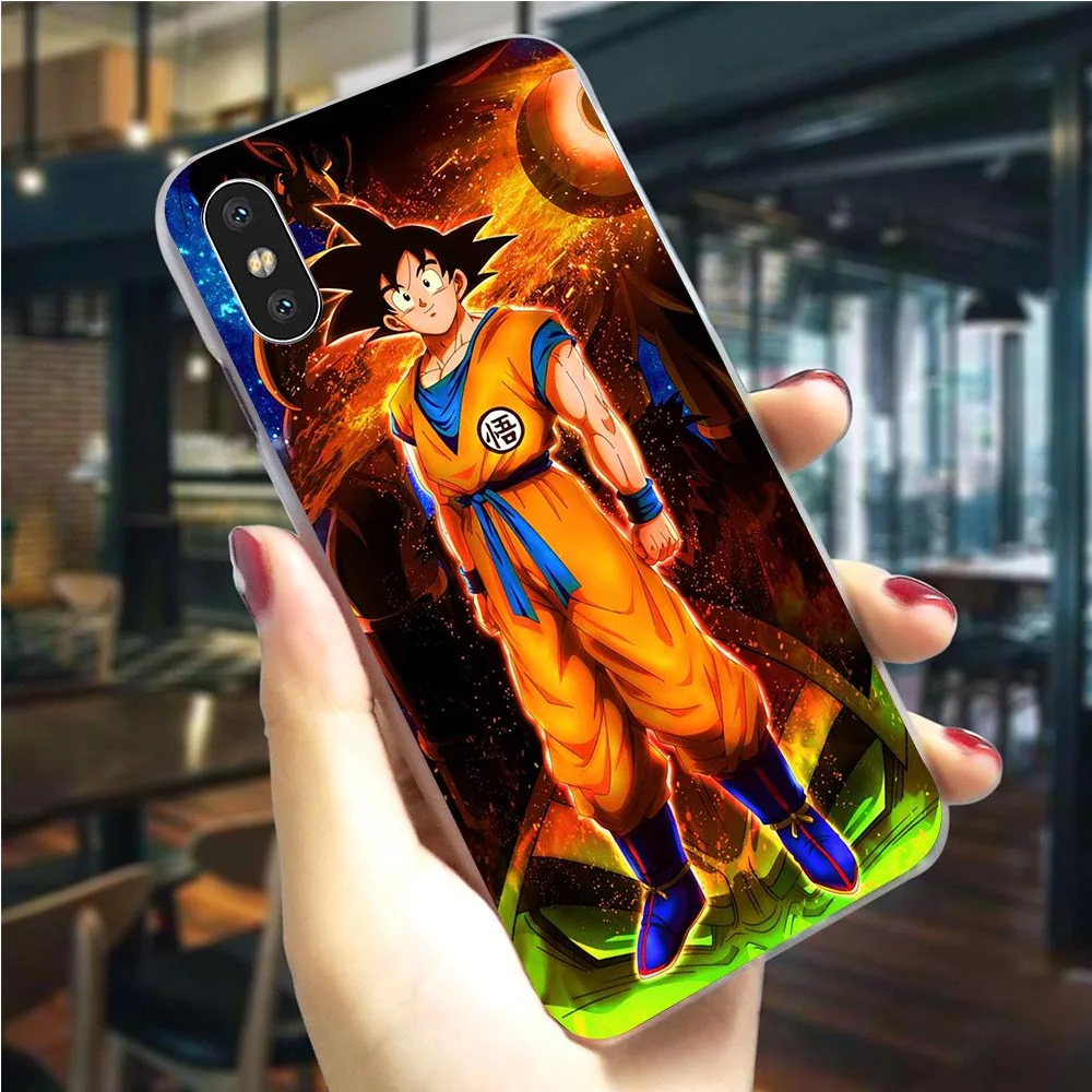 K2517102 Тонкий чехол для телефона Dragon Ball Z чехол для iPhone 7 Plus 5 5S SE 6 6 S/6 6S Plus 7 8/8 Plus X XS XR Xs Max, Жесткий Чехол - Цвет: K2517102