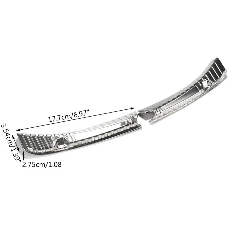 

Stainless Steel Trunk Inner Guard for Tesla Model 3 2017-2020 Car Inner Rear Bumper Guard Plate Cover Trim