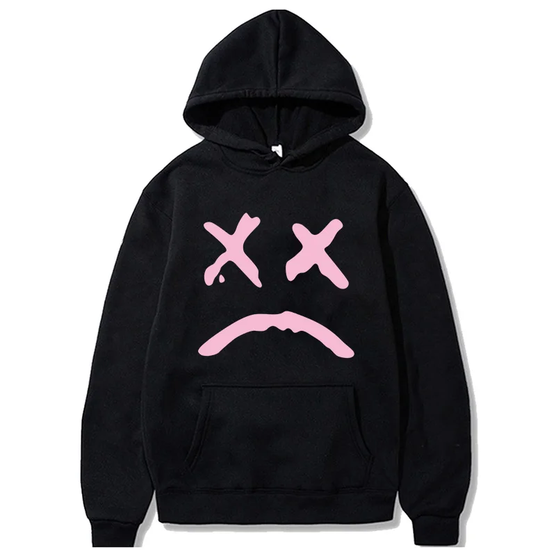 

Толстовка с капюшоном Lil Peep для мужчин и женщин, Повседневный пуловер оверсайз с капюшоном, свитшот с надписью Crybaby, уличная одежда, осень