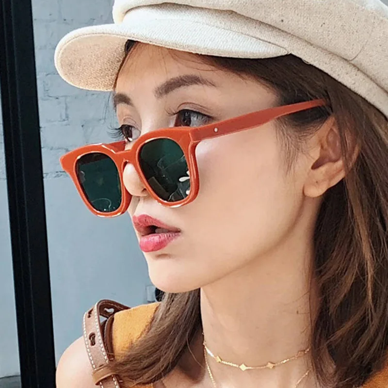 

Fashion Brand Designer Square Sunglasses 2020 Men Women Luxury Mirror Sun Glasses Classic Retro Female Colorful Goggles UV400