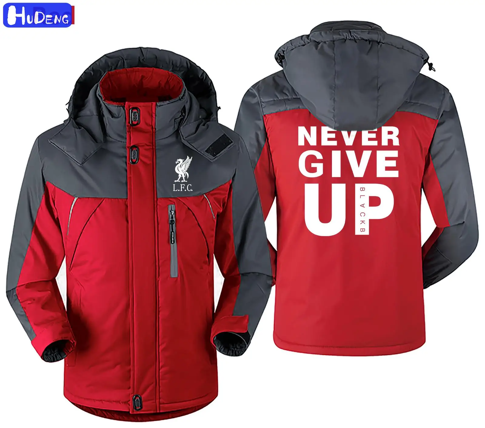 HD Новинка tenis masculino Mo Salah Мужское пальто casaco masculi Liverpool Мужская ветрозащитная куртка повседневная Хлопковая мужская зимняя Месси Барселона