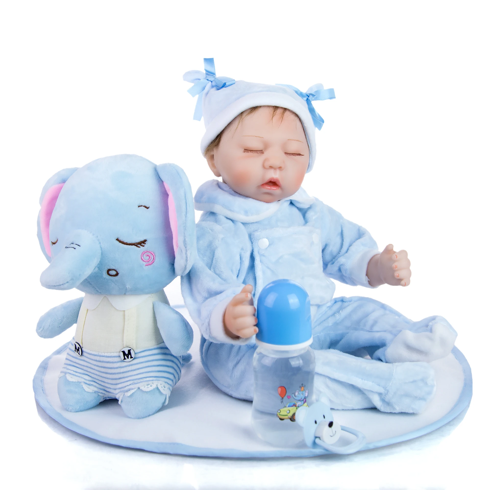 Кукла KEIUMI Reborn Baby для мальчиков тканевая игрушка с закрытыми глазами кукла Bebe Boneca