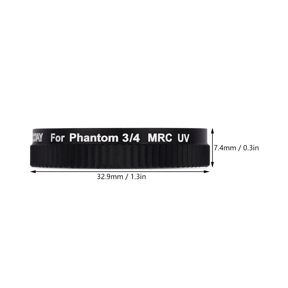 

OCDAY Adjustable Water-proof 16 Layer MC-UV Filter Lens FOR DJI Phantom3/4