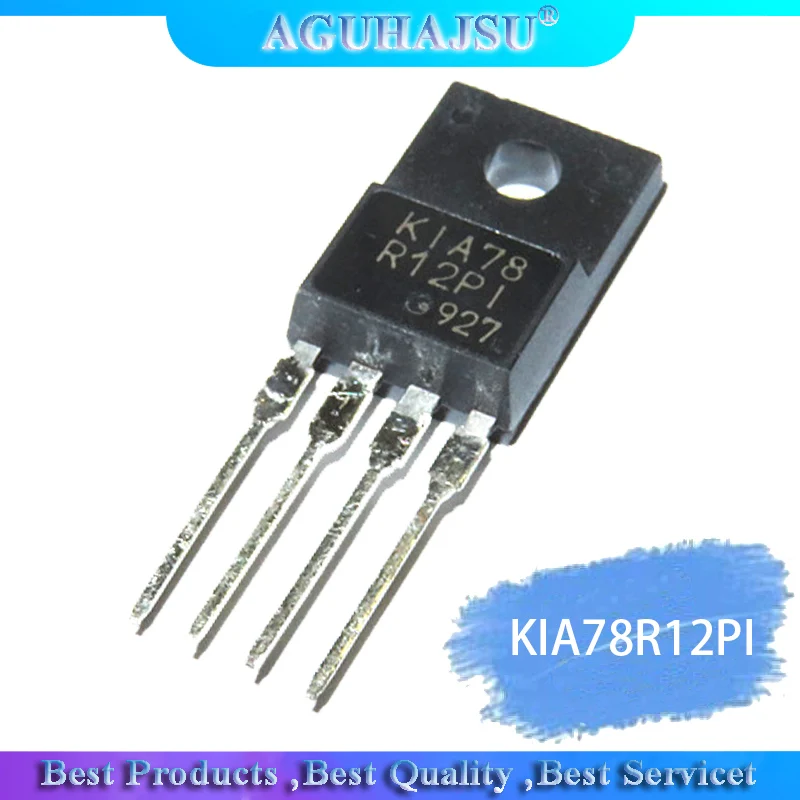 10 шт. KIA78R12PI 78R12 TO-220F-4 короткие ноги новые оригинальные | Электронные компоненты и