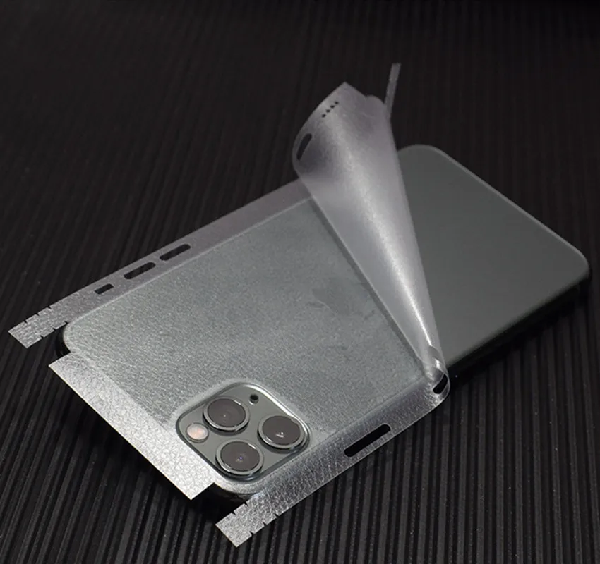 Цветная прозрачная ледяная 3d-пленка задняя пленка матовая для iPhone 14 13 12 11Pro Max Plus