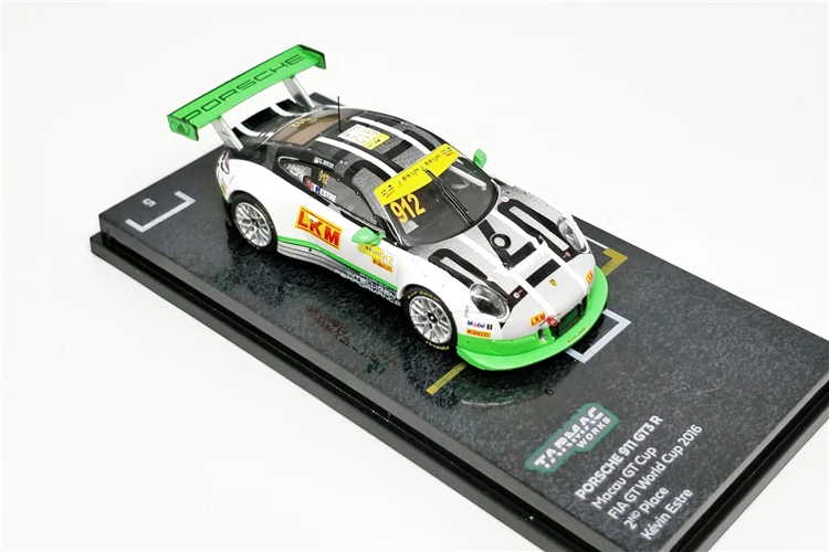 Tarmac Works 1: 64 LKM 911 GT3 R FIA GT чемпионат мира Макао#912 гоночный литой под давлением модель автомобиля