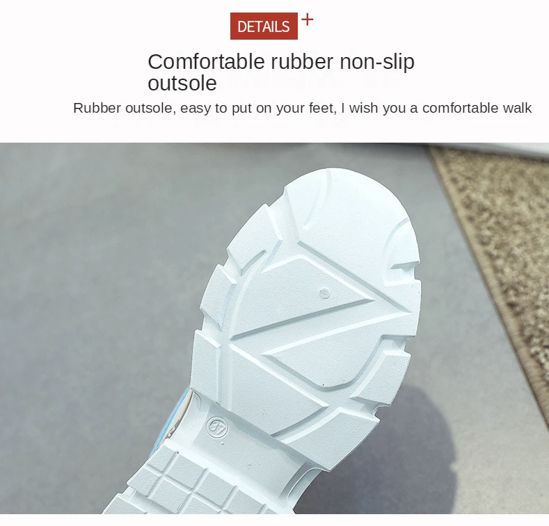 

2021 Spring New Casual Sports Mesh White Women's Shoes Dad Shoes White Shoes