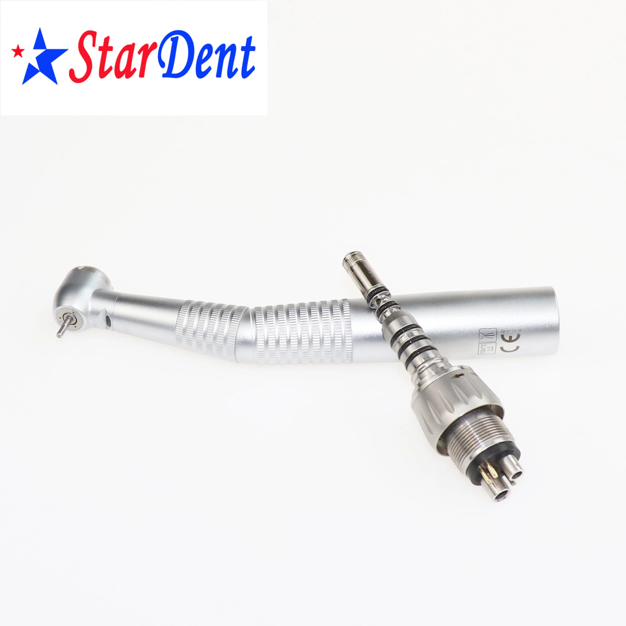 

New Type Fiber Optic Handpiece With Quick Coupling Connector 6 hole High Speed Handpiece