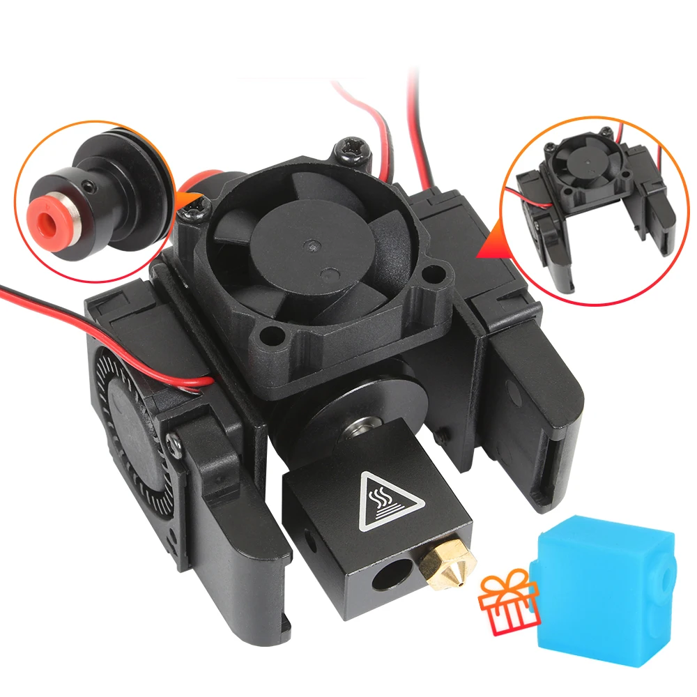 lerdge e3d v6 hotend kit j head 0 4mm nozzle volcano 12v 24v cooler fan ntc100k for bowen bmg titan extruder 3d printer parts free global shipping