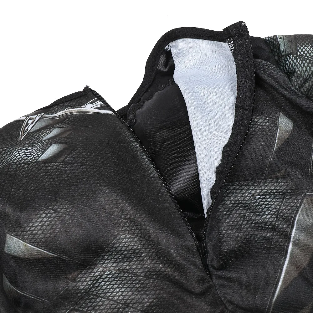 Костюм Черная Пантера для мальчиков костюм ролевых игр на Хэллоуин из лайкры и